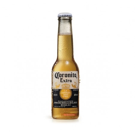 CERVEZA CORONITA EXTRA BOTELLA x 210 ml