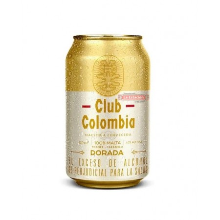 CERVEZA CLUB COLOMBIA DORADA LATA x...