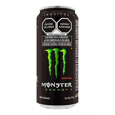 BEBIDA ENERGIZANTE MONSTER GREEN LATA...