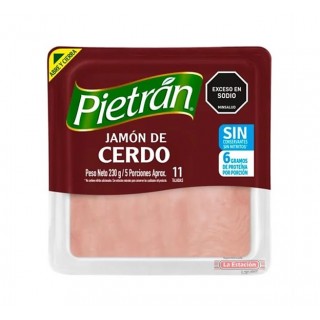JAMÓN PIETRÁN CERDO PAQUETE...