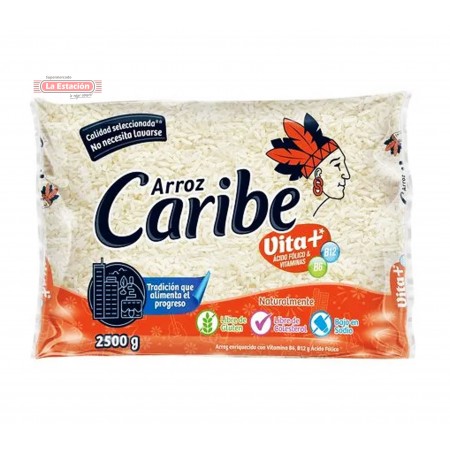 ARROZ CARIBE BOLSA x 5 LIBRAS