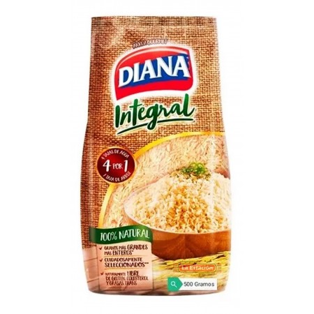ARROZ DIANA INTEGRAL BOLSA x 1 LIBRA