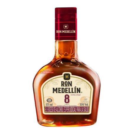 RON MEDELLÍN 8 AÑOS BOTELLA x 375 ml