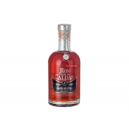 RON VIEJO CALDAS 8 AÑOS BOTELLA x 375 ml