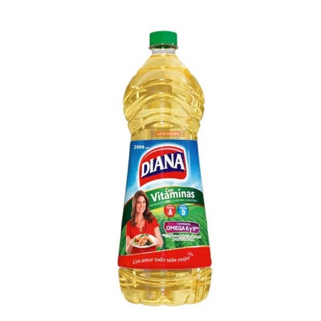 ACEITE DIANA VITAMINAS FRASCO x 2 LITROS