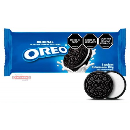 GALLETA OREO ORIGINAL VAINILLA TACO x...