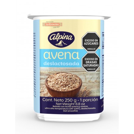AVENA DESLACTOSADA ALPINA VASO X 250...