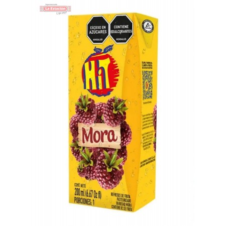 JUGO HIT TETRA X 200 MILILITROS MORA