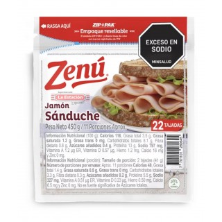 JAMÓN SANDUCHE STANDARD...