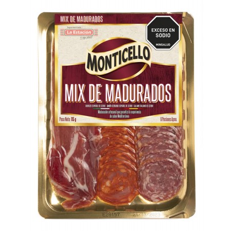 MIX MADURADO CHORIZO + JAMÓN + SALAMI...