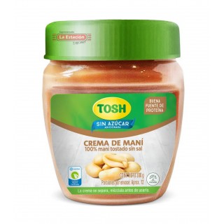 CREMA DE MANÍ TOSH SIN...