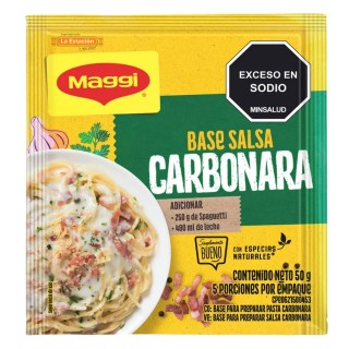 BASE MAGGI CARBONARA SOBRE...