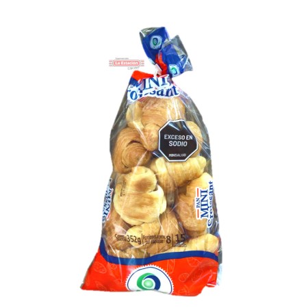 CROISSANT ALMIN MINI PAQUETE x 15...