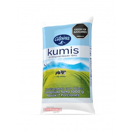 KUMIS ALPINA BOLSA X 1000 GRAMOS