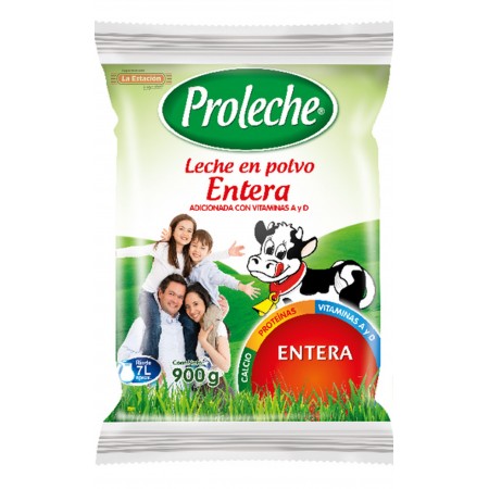LECHE PROLECHE POLVO BOLSA X 900 GRAMOS