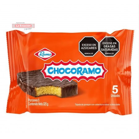 PONQUE CHOCORAMO TAJADO x 5 UNIDADES