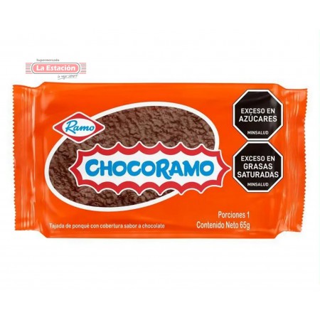 PONQUE CHOCORAMO TAJADO x 65 GRAMOS