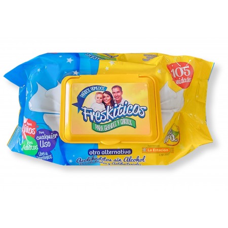 PAÑITOS HÚMEDOS FRESKITOS DISPLAY X...