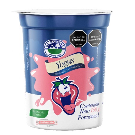 YOGUS EL ZARZAL VASO x 150 GRAMOS FRESA YOGUS EL ZARZAL VASO x 150 GRAMOS FRESA