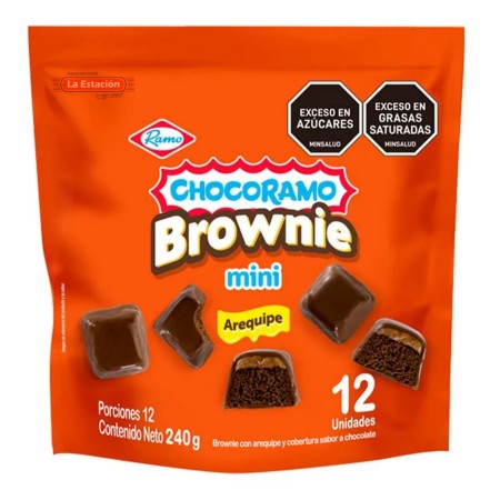 CHOCO BROWNIE MINI RAMO BOLSA x 12...
