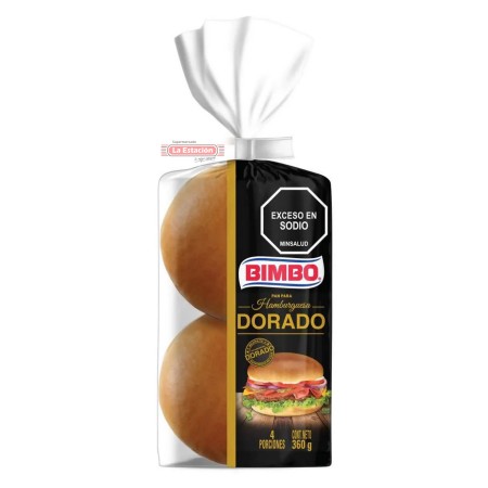 PAN HAMBURGUESA BIMBO DORADO BOLSA X... PAN HAMBURGUESA BIMBO DORADO BOLSA X...