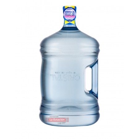 AGUA CRISTAL BOTELLÓN X 5 GALONES