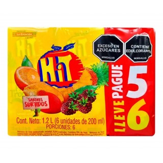 JUGO HIT TETRA x 200...