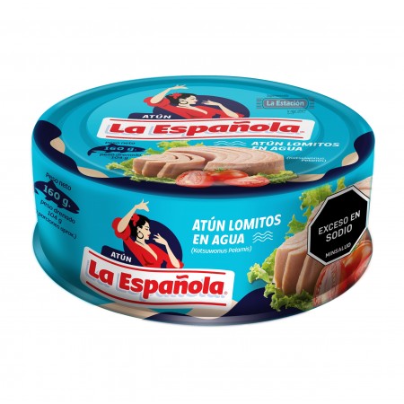 ATÚN LA ESPAÑOLA LOMITOS AGUA LATA x...