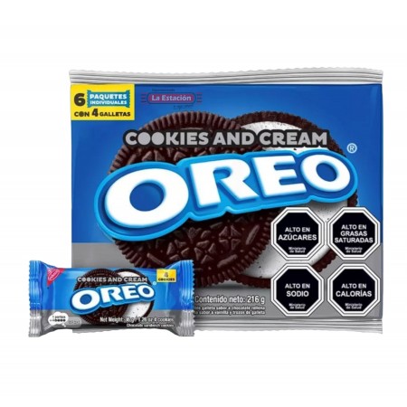 GALLETA OREO COOKIES & CREAM PAQUETE...
