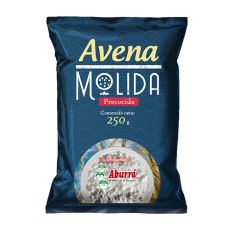 AVENA ABURRA MOLIDA BOLSA x 250 GRAMOS