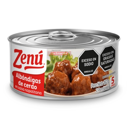 ALBONDIGAS EN SALSA ZENU LATA X 162...