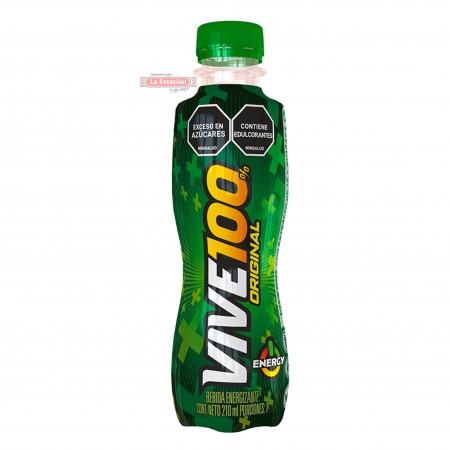 BEBIDA ENERGIZANTE VIVE 100% REGULAR...