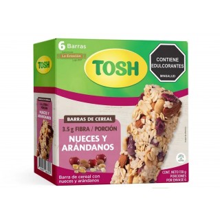 BARRA CEREAL TOSH ARANDANOS...