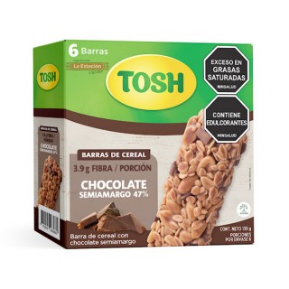 BARRA CEREAL TOSH CHOCOLATE...