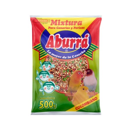 MIXTURA AVES ABURRÁ BOLSA X 500 GRAMOS