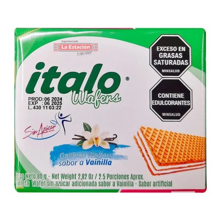 GALLETA WAFER ITALO SIN AZÚCAR TACO x... GALLETA WAFER ITALO SIN AZÚCAR TACO x...