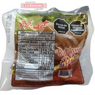 BUTIFARRA DE POLLO PAULET...