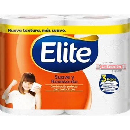 PAPEL HIGIÉNICO ELITE SUAVE Y...