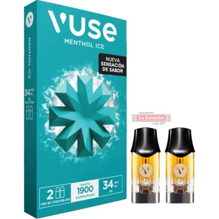 VAPE VUSE POD X 2 UNIDADES MENTHOL ICE