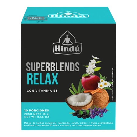 TÉ HINDÚ INFUSIÓN RELAX CAJA X 10 SOBRES