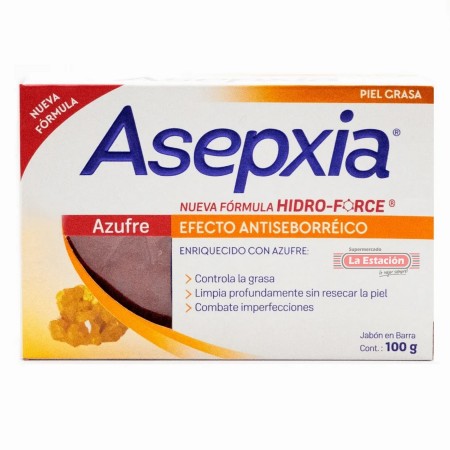 JABÓN ASEPXIA X 100 GRAMOS AZUFRE
