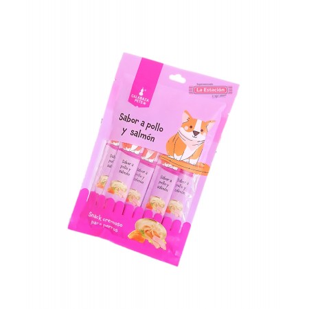 SNACK CALABAZA PETS CREMOSO PERRO X 5...