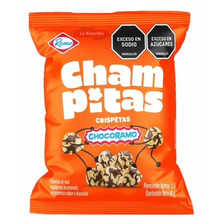 CRISPETAS CHOCORRAMO PAQUETE X 40 GRAMOS