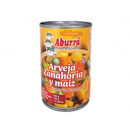 ARVEJA+ZANAHORIA+MAÍZ ABURRÁ LATA X...