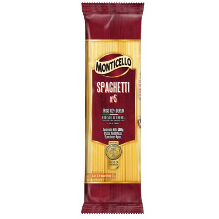 PASTA MONTICELLO SPAGHETTI BOLSA X...