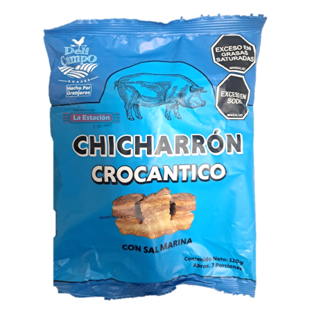 PASABOCA CHICHARRÓN DELICAMPO NATURAL...