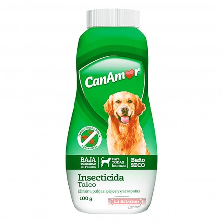 TALCO INSECTICIDA PARA PERRO CANAMOR... TALCO INSECTICIDA PARA PERRO CANAMOR...