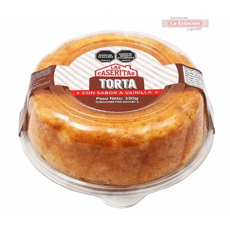 TORTA VAINILLA LAS CASERITAS X 330...