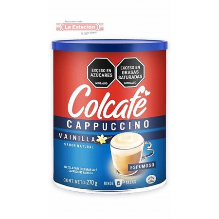 CAPPUCCINO COLCAFE VAINILLA LATA X...