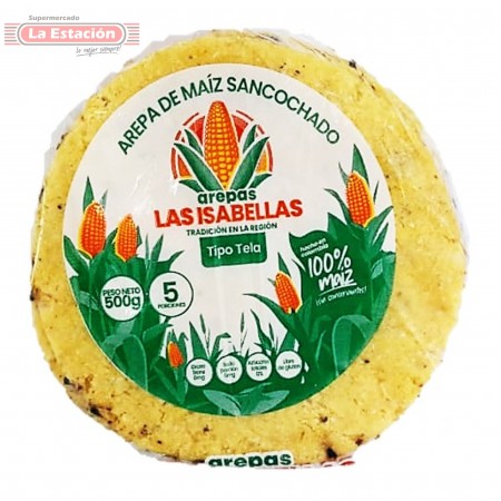 AREPA SANCOCHADA LAS ISABELLAS... AREPA SANCOCHADA LAS ISABELLAS...